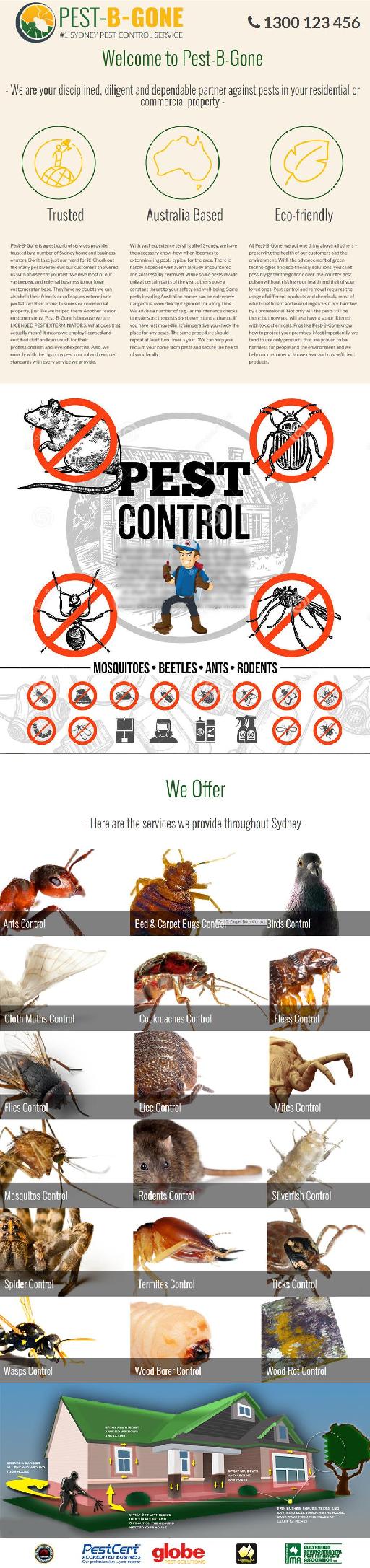 Pest B Gone Infographics