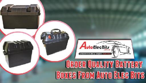 Order Quality Battery Boxes From Auto Elec Bits