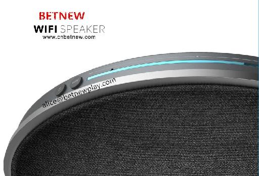 bluetooth wifi speaker wireless with multi room,fabric bluetooth speaker 60w Betnew W9