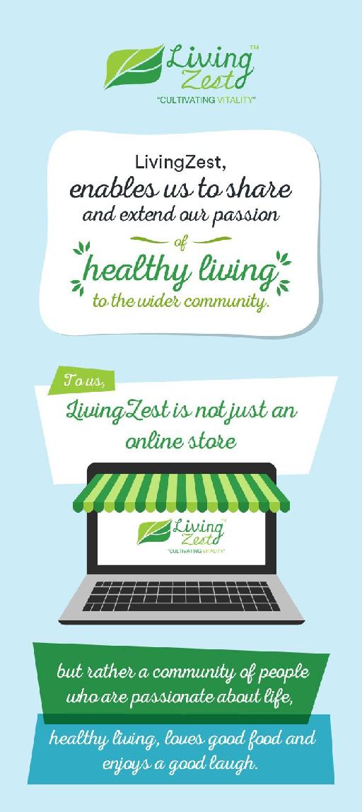 LivingZest - An Online Store for Organic Items to Live Healthy