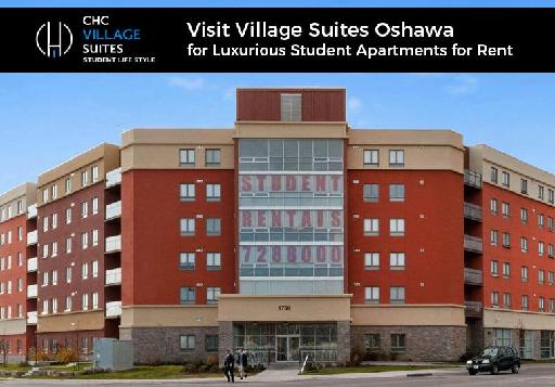 Visit Village Suites Oshawa for Luxurious Student Apartments for Rent