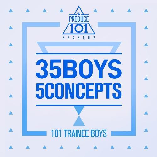 PRODUCE 101 – PRODUCE 101 – 35 Boys 5 Concepts