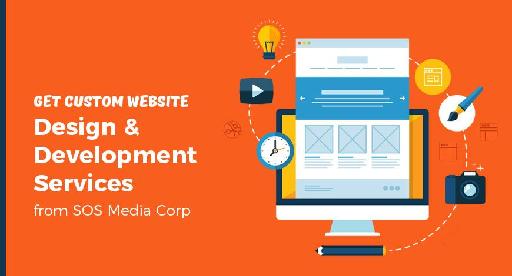 Get Custom Website Design & Development Services from SOS Media Corp