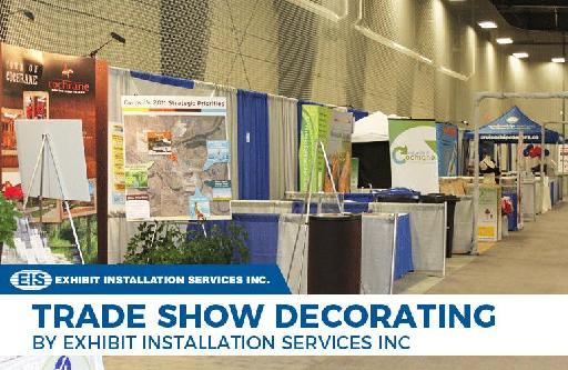 Trade Show Decorating by Exhibit Installation Services Inc