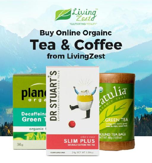 Buy Online Orgainc Tea & Coffee from LivingZest