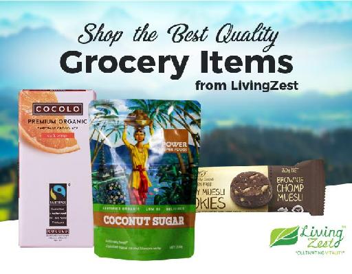 Shop the Best Quality Grocery Items from LivingZest