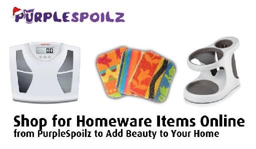 Shop for Homeware Items Online from PurpleSpoilz