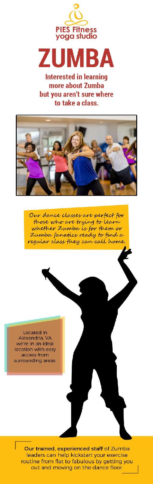 Get in touch with PIES Fitness Yoga Studio to Learn Zumba
