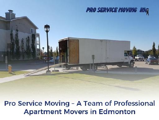 A Team of Professional Apartment Movers in Edmonton