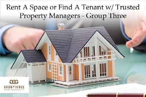 Rent A Space or Find A Tenant w/ Trusted Property Managers