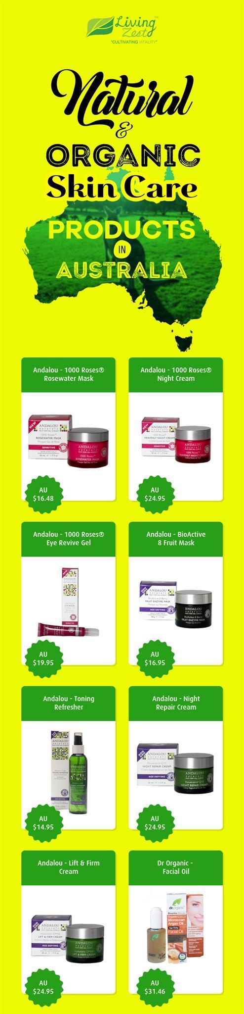 Shop Natural and Organic Skin Care Products in Australia from LivingZest