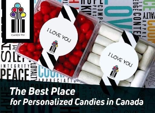The Best Place for Personalized Candies in Canada