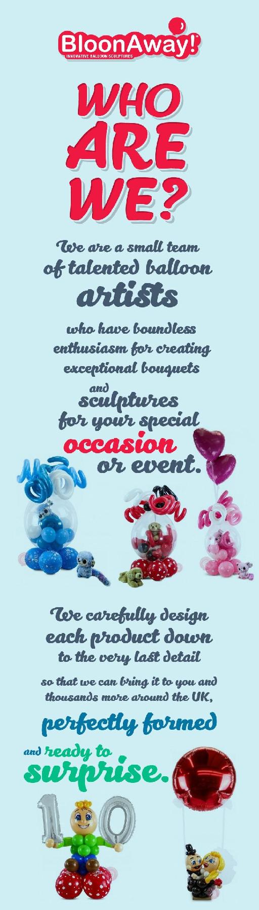 Order Pre-Inflated Balloons, Bouquets and Sculptures