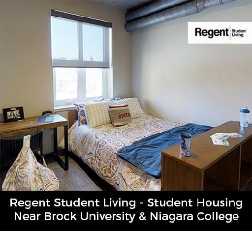 Regent Student Living - Student Housing Near Brock University & Niagara College