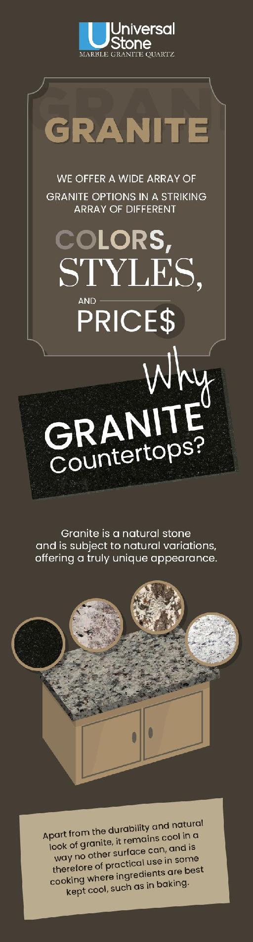 Shop the Best Quality Granite Countertops at Affordable Prices in Charlotte, NC from Universal Stone