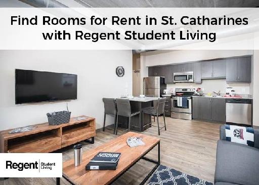 Find Rooms for Rent in St. Catharines with Regent Student Living