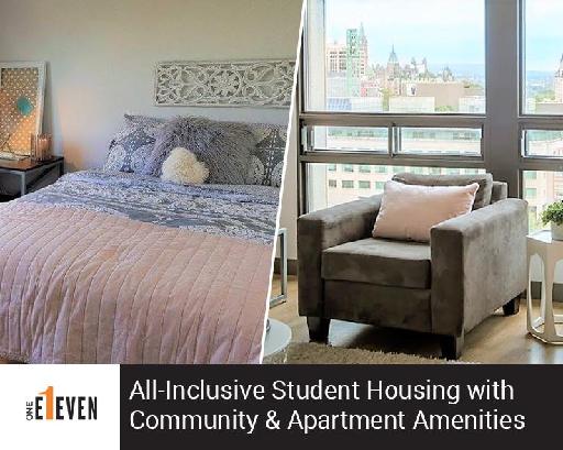 Student Housing with Community & Apartment Amenities