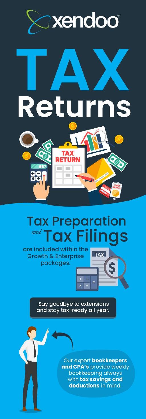 Choose Xendoo for Tax Preparation & Tax Filing Services