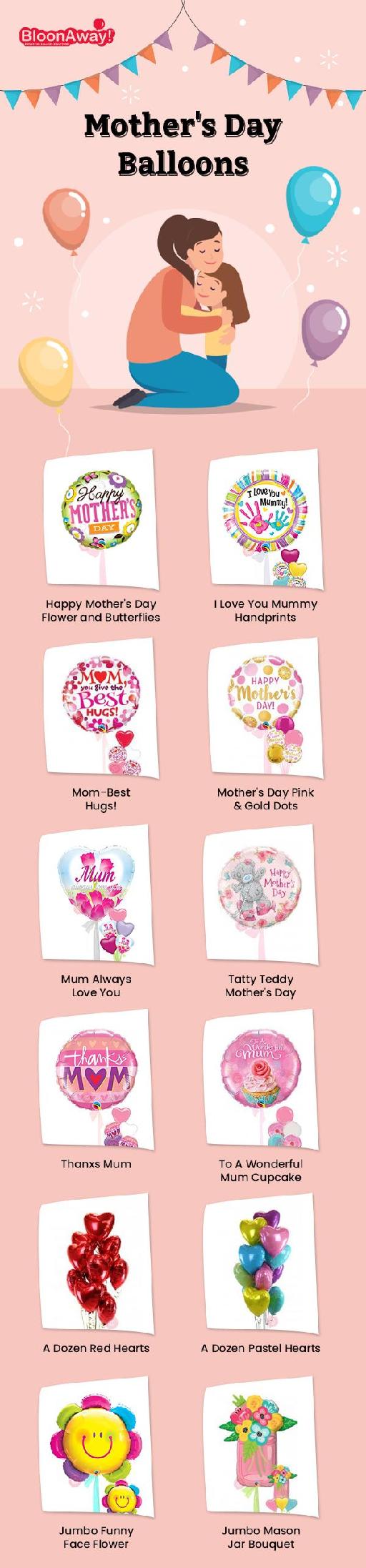 Buy Ready to Surprise Helium Mothers Day Balloons