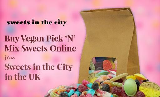 Buy Vegan Pick 『N』 Mix Sweets Online from Sweets in the City in the UK